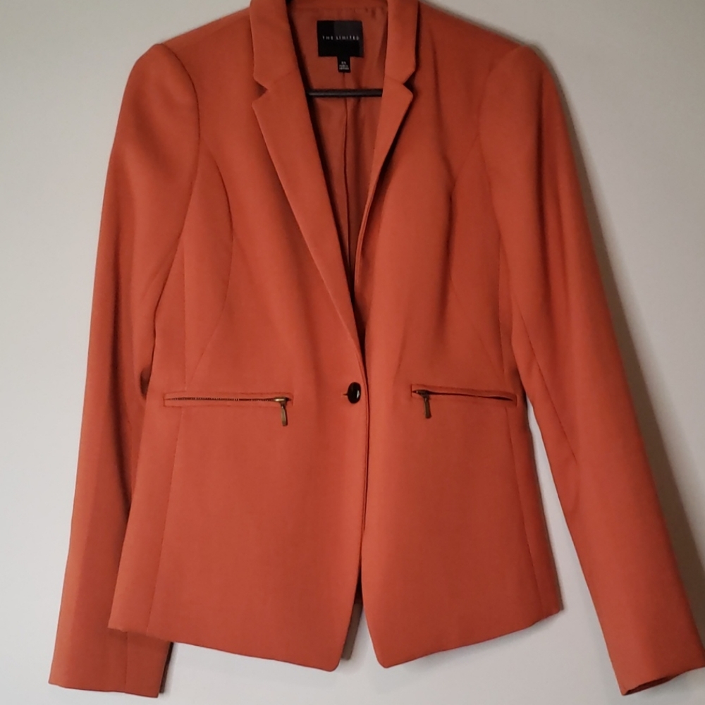 Orange blazer jacket - The Limited